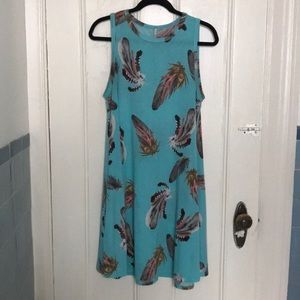 Blue Feather Bellamie Sleeveless Dress size L